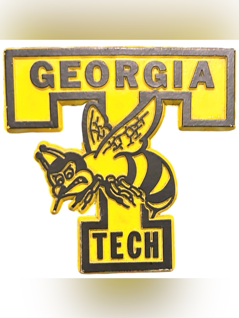 Vintage Georgia Tech Yellow Jackets Magnet NCAA Georgia Institute of Technology
